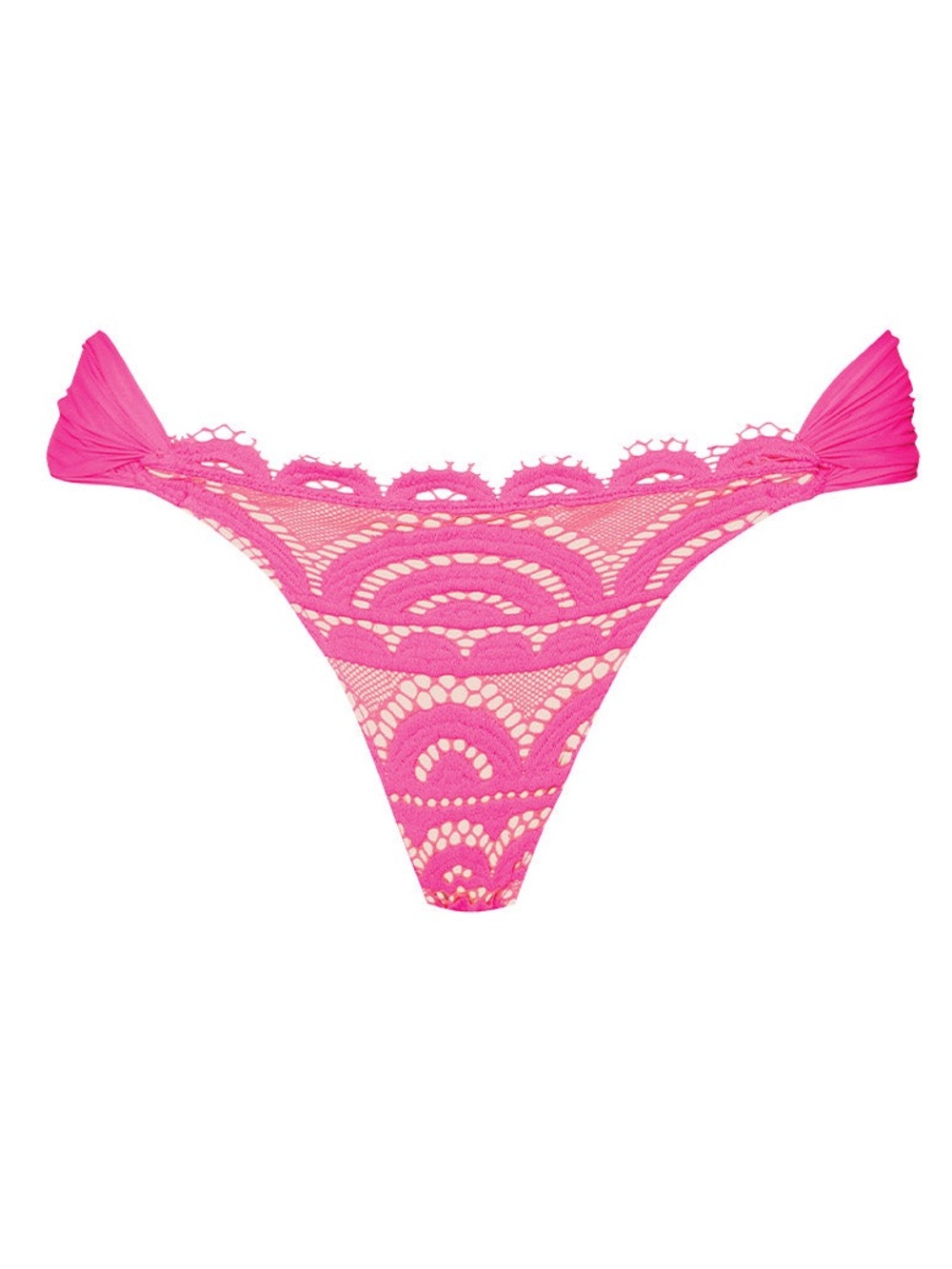 TULIP LACE FANNED BIKINI BOTTOM